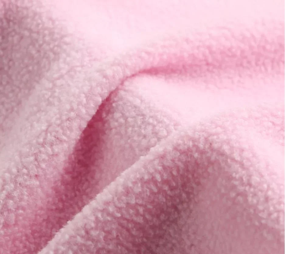 Sustainable Supply Chain Classic Polyester Brushed Fleece Fabric for Outwear in Winter