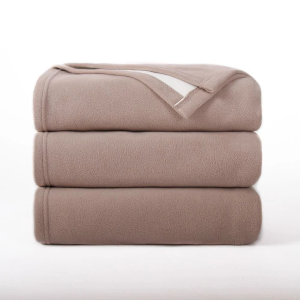 High Weighted Big Chunky Jacquard Two Layer Microfiber Luxury Cozy Polar Fleece Silk Hermes Bedding Sets Picnic Blanket for Bedroom Sofa Travel Car