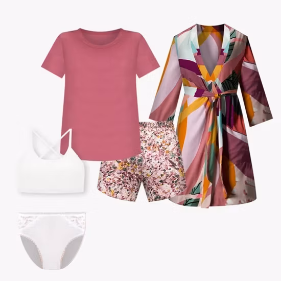 Fábrica China OEM de alta qualidade novo design venda quente mulheres senhoras pijamas de seda conjuntos quimono curto robe pijamas